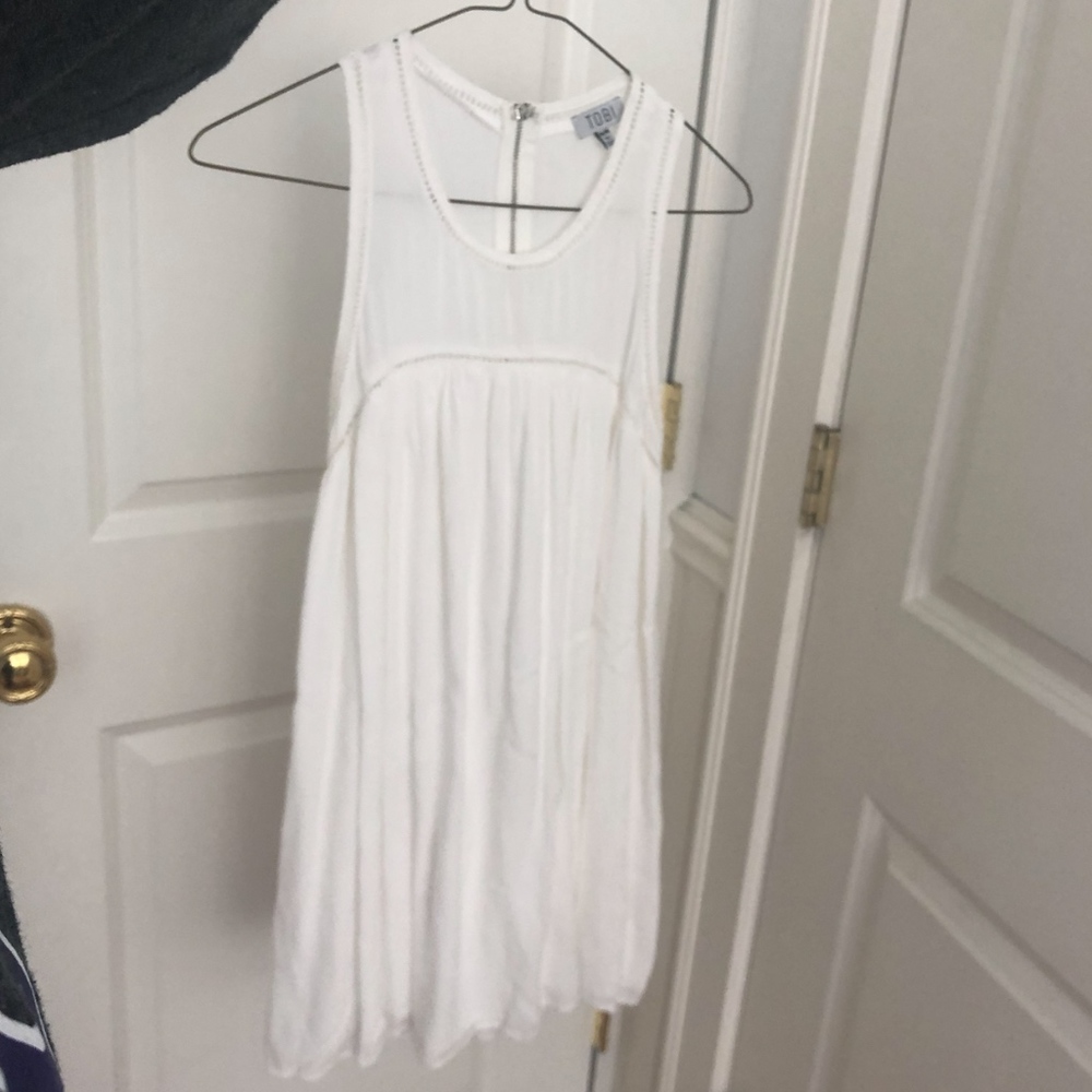white dress